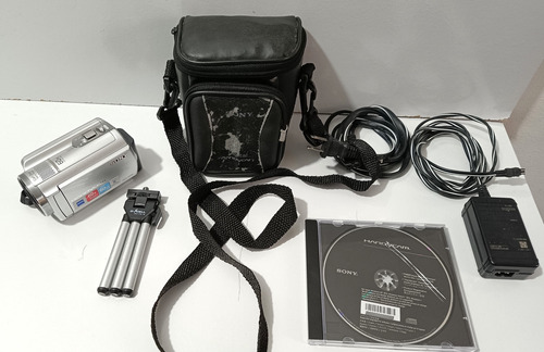 Handycan Sony - Dcr-sr68 (usada) Prateado