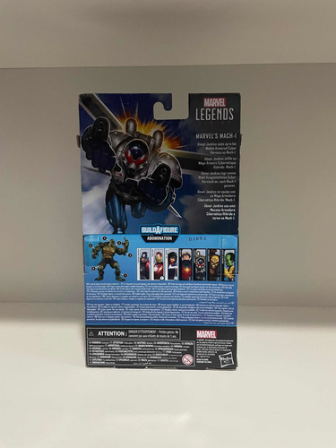 Imagem 2 de 2 de Marvel Legends Marvels Mach-i Build A Figure Abomination