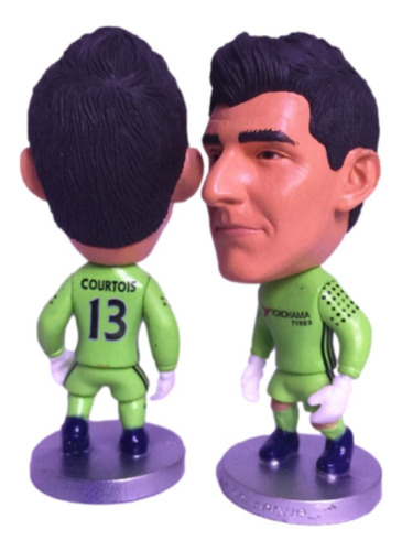 Muñeco Figura Colección Courtois - Estrellas Del Fútbol