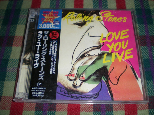 The Rolling Stones / Love You Live 2 Cds Japon D3