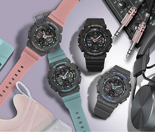 Relógio Casio Feminino G-shock Gma-s140-4adr