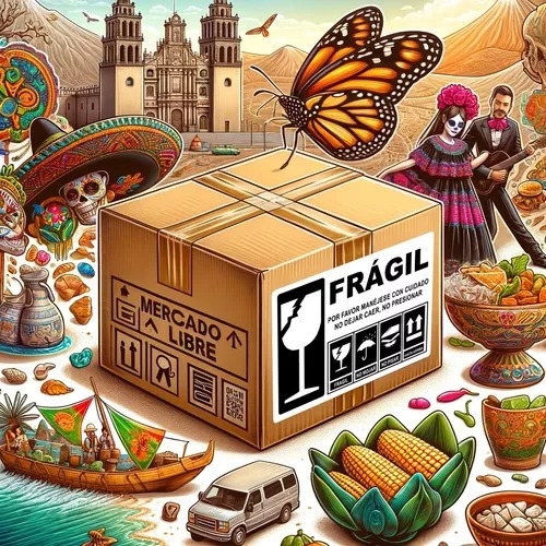 700 Etiquetas Frágil 150x100mm Autoadheribles Envios M1