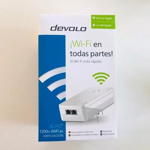Extensor Amplificador Wifi Devolo Dlan 1200+ Wifi Single