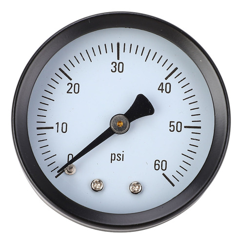 Medidor De Pressão De Ferro Inoxidável 060 Psi 1/4in Npt 2i