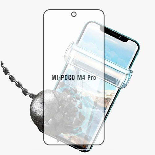 Kit De 2 Micas Hidrogel Prem Para Xiaomi Mi Poco M4 Pro 5g