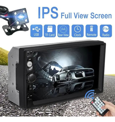 Reproductor Mp5 Para Coche Con Soporte De Vídeo De 1080p Ips