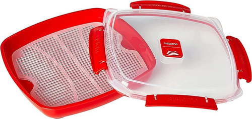 Imagen 2 de 5 de Contenedor Rectangular Sistema Microwave 1.3l 1106zs