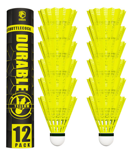 Volantes Bedminton De Nailon Para Entrenamiento 12 Uni Amari