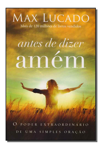 Libro Antes De Dizer Amem De Lucado Max Thomas Nelson