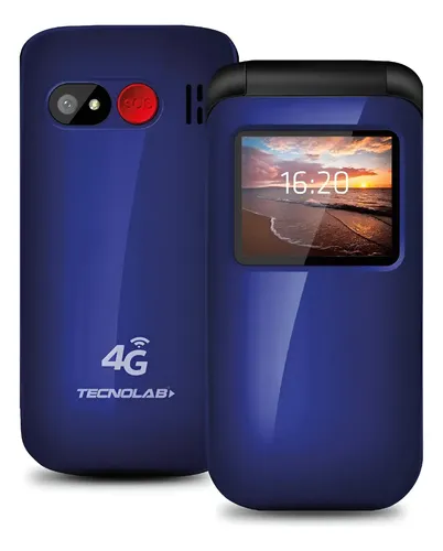 Tecnolab Telefono Celular Senior 4G Adulto Mayor Tercera