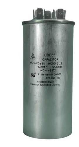 comprar Capacitor Para Minisplit De Trabajo, 35 + 5 Mfd, 370-440vac