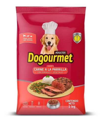 Alimento Para Perros Dogourmet Adultos 1kg 