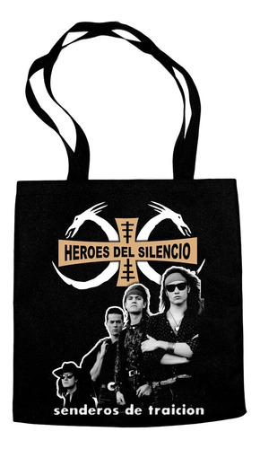 Heroes Del Silencio Tote Morral Bolsa Bunbury Soda Stereo