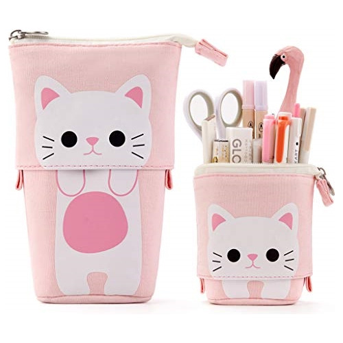 Cartucheras O Bolsa De Lápiz De Gato Lindo De Dibujos