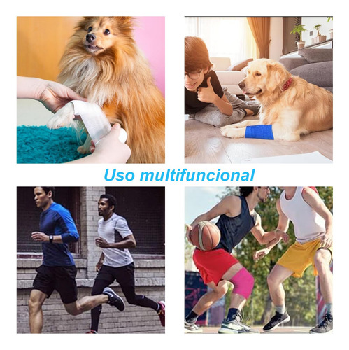 Vendaje Deportivo, Vendaje Elástico No Tejido, Vendaje