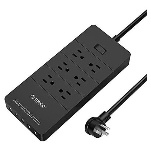 Orico Power Strips With 6 Outlets  5 Usb Ports, Surge Zl4ky
