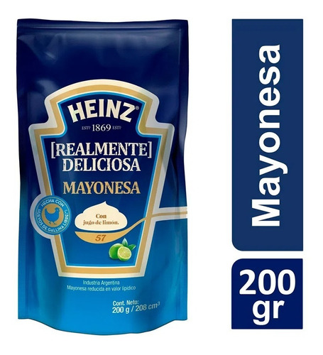 Mayonesa Heinz 200 Gramos