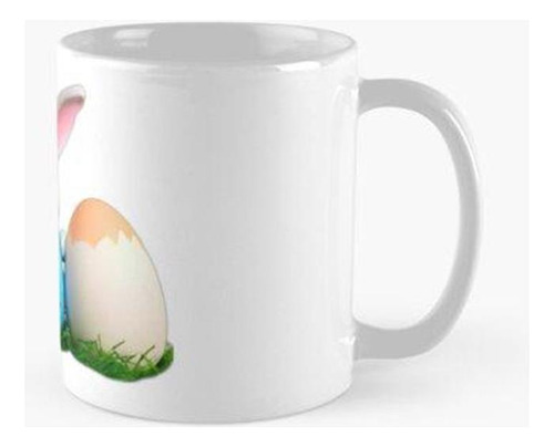 Taza Conejito De Pascua Conejo Y Huevos De Pascua Calidad Pr