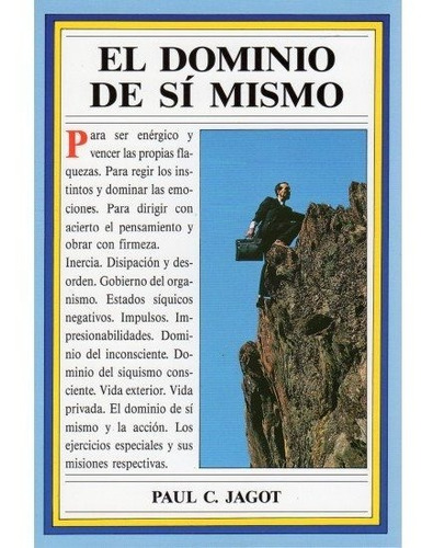 Dominio De Si Mismo Rtc - Jagot,paul C.