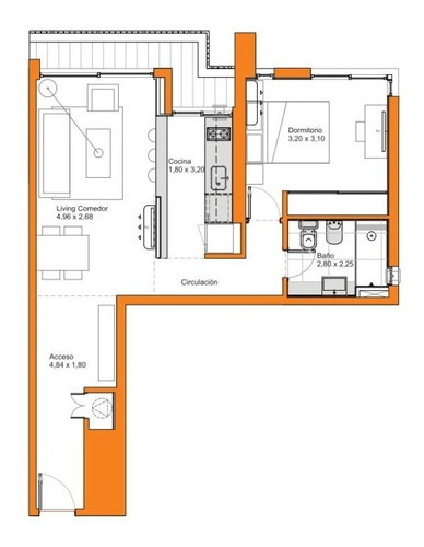 Imagen 6 de 15 de Venta Apartamento 1 Dormitorio Malvin A Estrenar