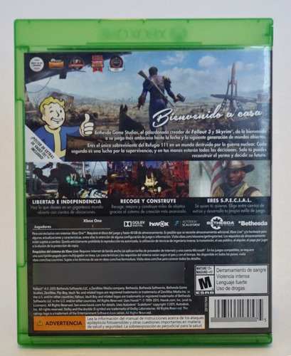 Fallout 4 - Xbox One. Seminuevo. (Usado)