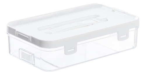 Caja De Almacenamiento Plana Carry A Stack Para Lápices, Mar