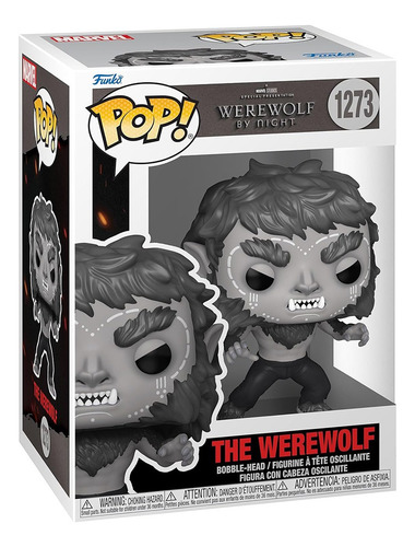 ¡Funko Pop! Marvel Werewolf By Night The Werewolf 1273