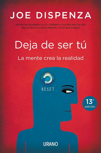 Libro Fisico Deja De Ser Tú Por Joe Dispenza 