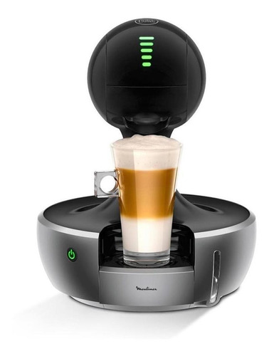 Cafetera Nescafé Moulinex Dolce Gusto Drop automática negra para cápsulas monodosis 220V