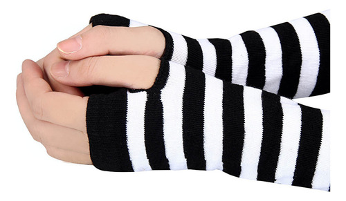 Sc Guantes Invierno Muñeca Brazo Calentador De Manos Tejido