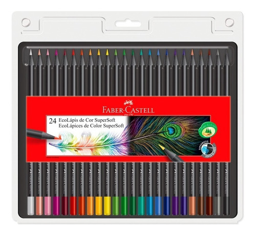 Lápices De Colores Supersoft X24 Faber Castell