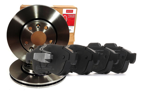 Kit Disco + Pastillas De Freno Duster I Fluence Original