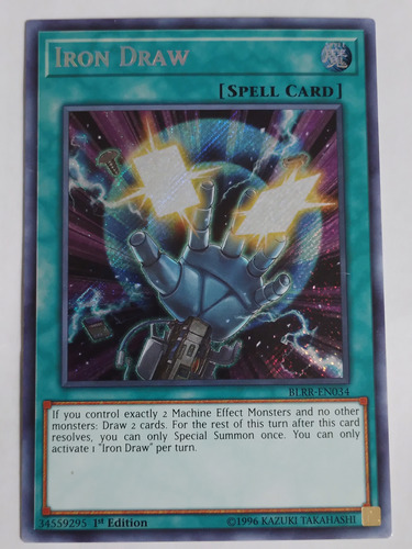 Iron Draw Blrr Yugioh!