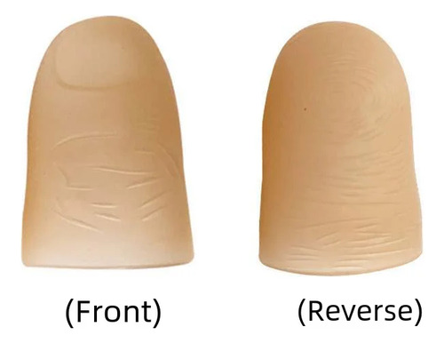 Yellow Pair Of High Light Transmission Finger Cots -