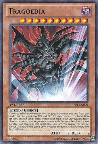 Yu-gi-oh! - Tragoedia (bp01-en020) - Paquete De Ba Épico - 1