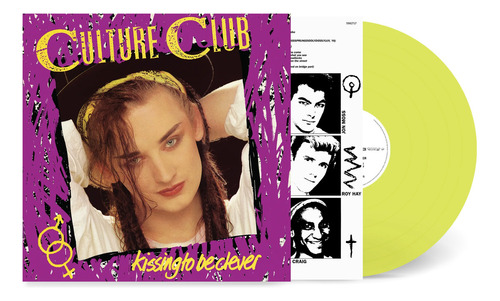 Culture Club Kissing To Be Clever Amarillo Yellow Lp Vinyl Versión Del Álbum Estándar