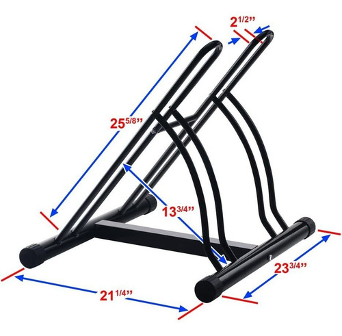 Soporte Para Bicicletas Rad Cycle, De Acero, Capacidad De 2