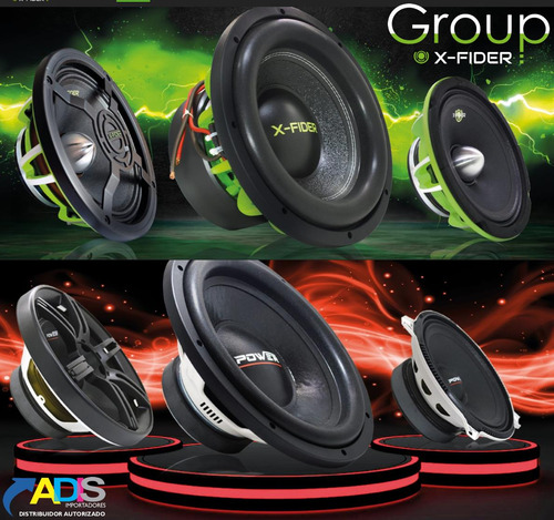 Amplificador X-fider Xfp 1180 Clase C Pro