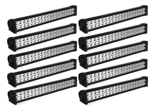 Pack X10 Barra Led 4x4 Barra De Led 4x4 Barras Led 4x4 120w