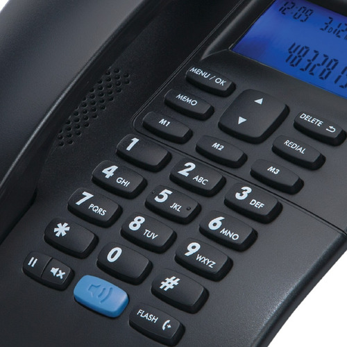 Telefone Fixo Tc 60 Id Preto Intelbras Com Display Led