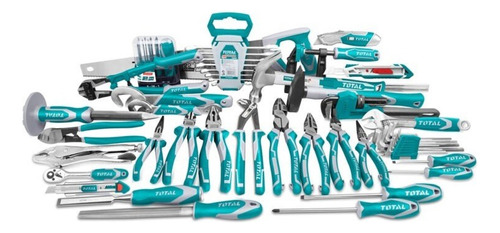 Kit Maleta Herramientas Manuales 168 Pcs Total Thkthp21686 C
