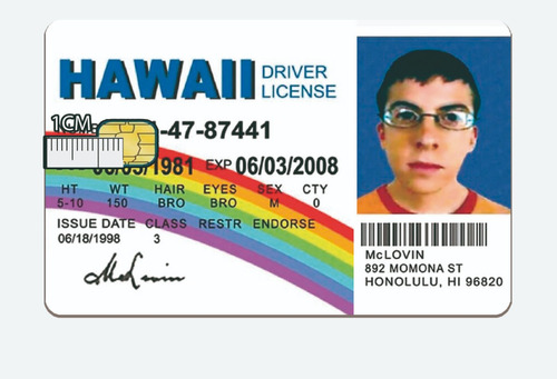 Stickers Mclovin, Personalizar Tarjeta Crédito, Débito, Sitp