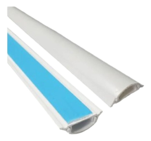 Canaleta Para Cables Pvc 48x14mm Autoadhesiva De 2mts Plaven