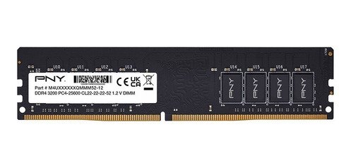 Imagen 3 de 6 de Memoria Ram Pc Ddr4 16gb 3200mhz Pny 1.2v