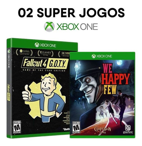 Fallout 4 Goty + We Happy Few - Xbox One