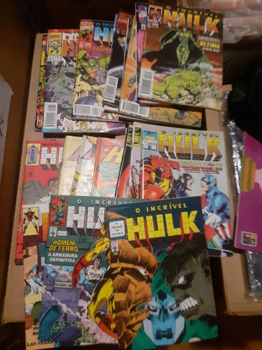 O Incrivel Hulk - Vários Numeros - Editora Abril (Usado)