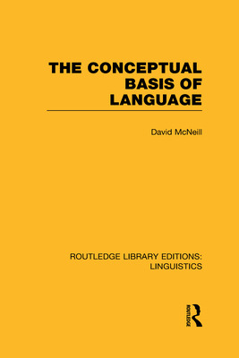 Libro The Conceptual Basis Of Language (rle Linguistics A...