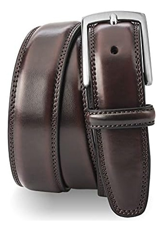 Cinturón De Cuero Milorde Para Hombre, Moderno Y Clásico Par
