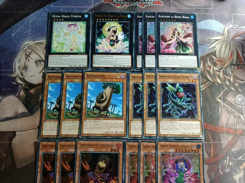 Lote Deck Baraja Planta Español Yugi-oh! Original Konami