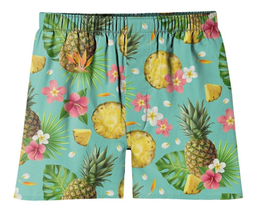 Cueca Samba Canção Frutas Verão Floral Melancia Abacaxi Flor